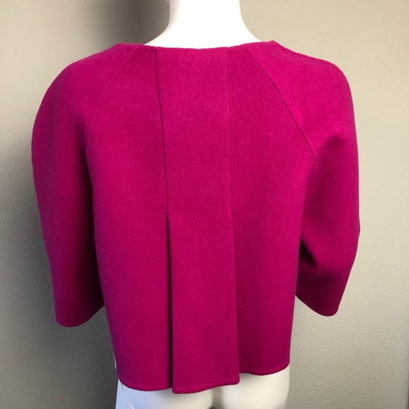 Victor Alfaro Cape Sweater Size 8 Pink - Picture 3 of 7